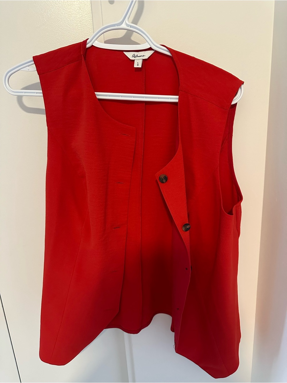 Reitmans Red Sleeveless Vest Top